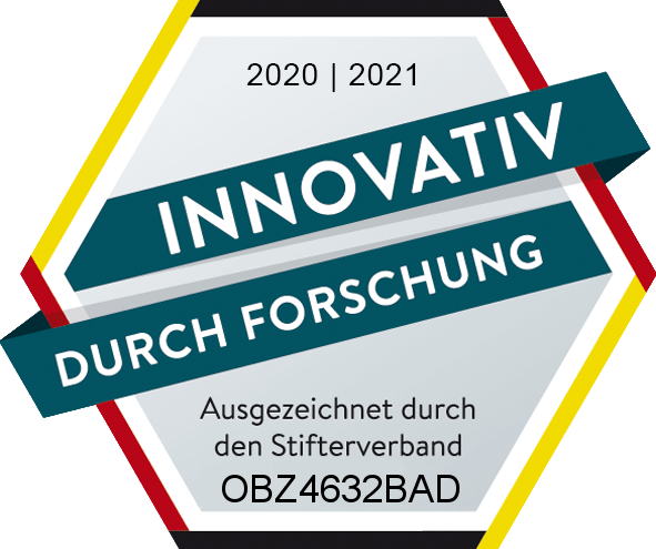 Gütesiegel - Innovativ durch Forschung